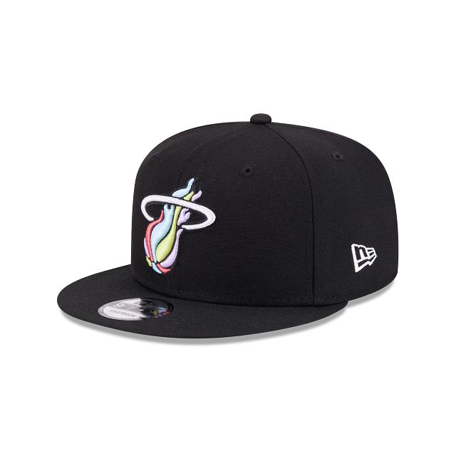 Miami Heat Color Pack Black 9FIFTY Snapback Hat sold by New Era product image thumbnail 3