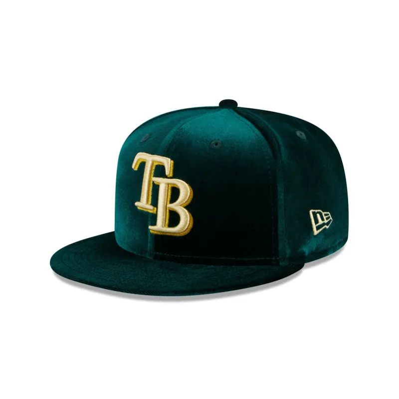 Tampa Bay Rays Vintage Velvet 59FIFTY Fitted Hat sold by New Era