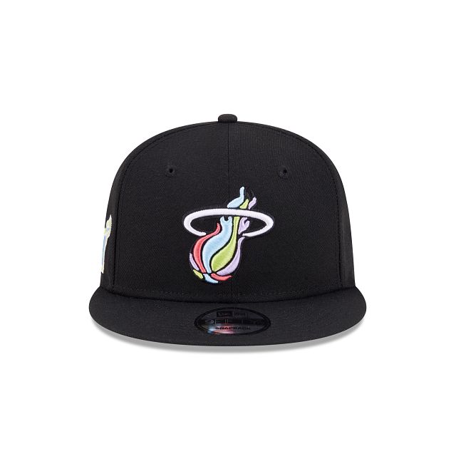 Miami Heat Color Pack Black 9FIFTY Snapback Hat sold by New Era product image thumbnail 2