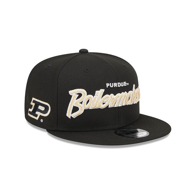 Purdue Boilermakers Script 9FIFTY Snapback Hat sold by New Era