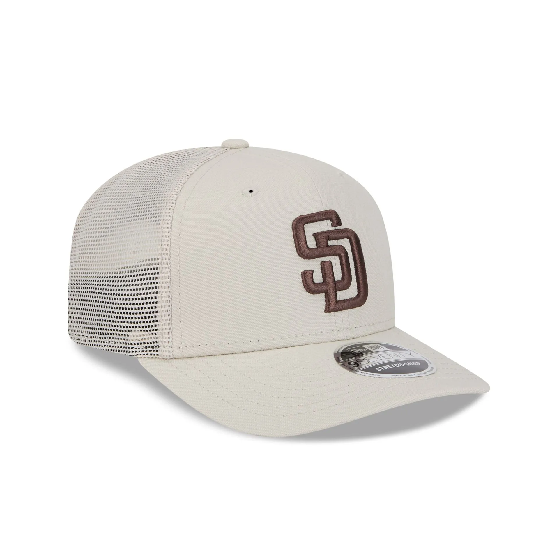 San Diego Padres Canvas 9SEVENTY Trucker Hat sold by New Era product image thumbnail 3