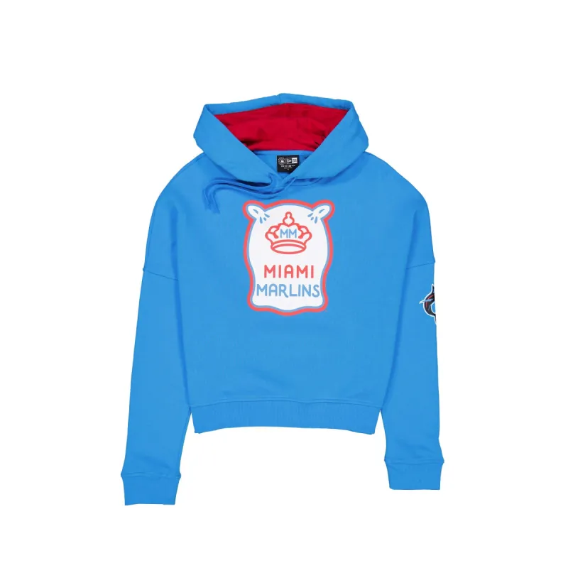 Miami Marlins City Connect Women's Hoodie sold by New Era