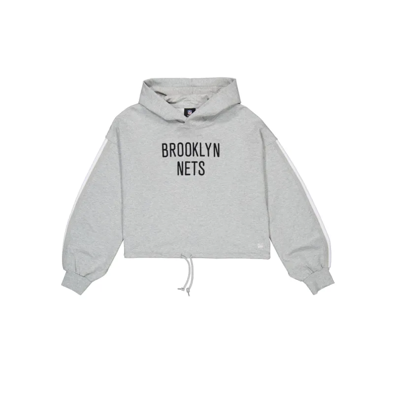 Brooklyn Nets Gray Logo Select Women's Hoodie sold by New Era