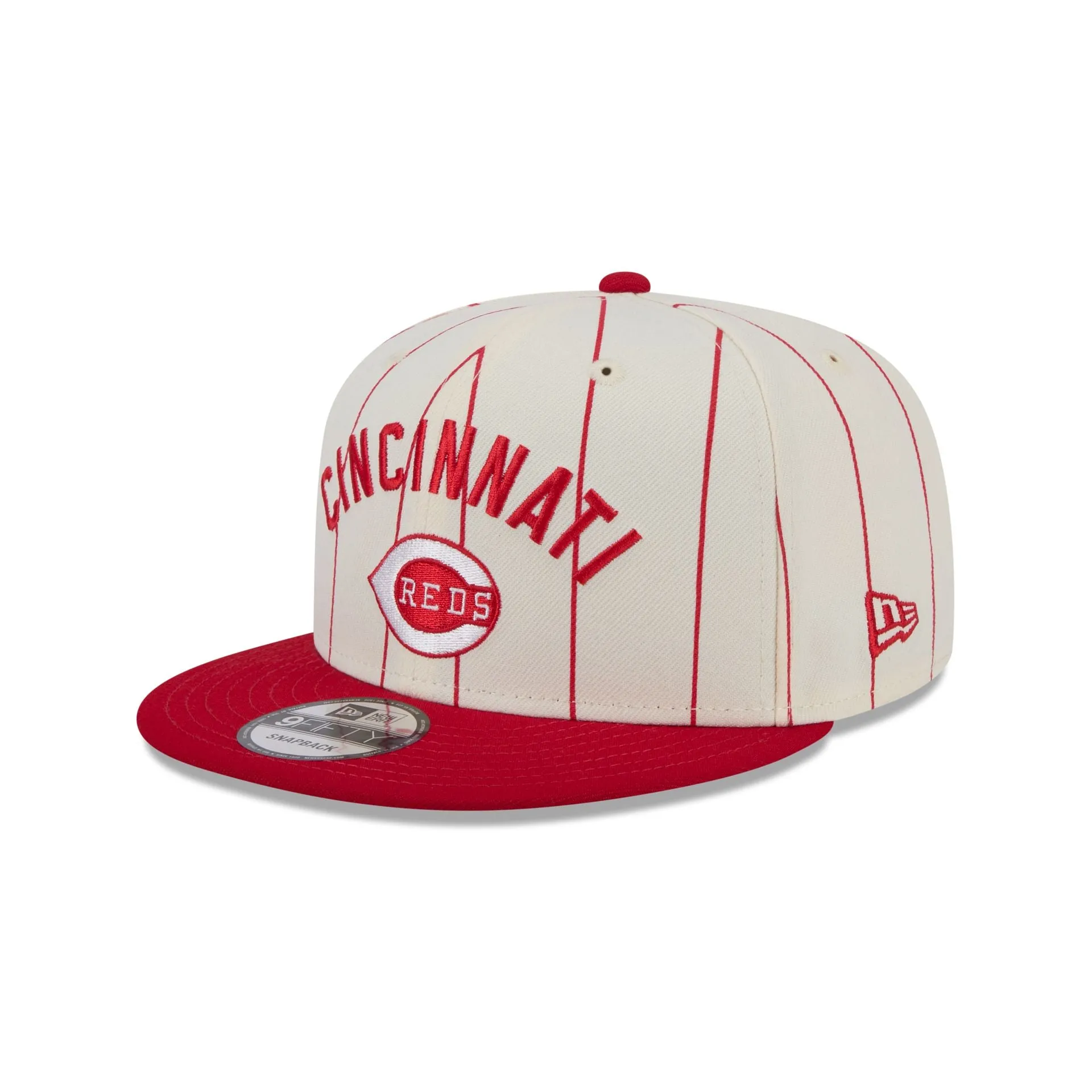 Cincinnati Reds Jersey Pinstripe 9FIFTY Snapback Hat sold by New Era