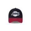 Los Angeles Lakers Navy Corduroy 9FORTY A-Frame Snapback Hat sold by New Era