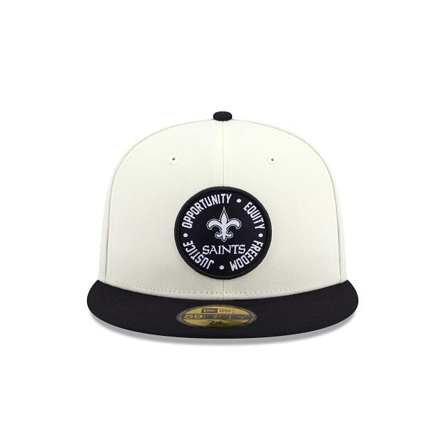New Orleans Saints 2022 Inspire Change 59FIFTY Fitted Hat sold by New Era product image thumbnail 2