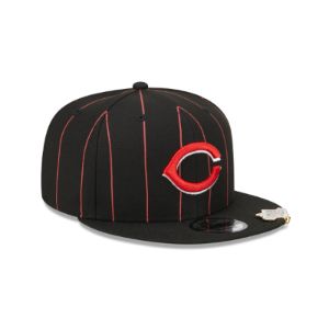 Cincinnati Reds Pinstripe Visor Clip 9FIFTY Snapback Hat sold by New Era