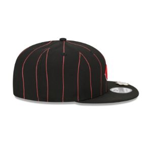 Cincinnati Reds Pinstripe Visor Clip 9FIFTY Snapback Hat sold by New Era