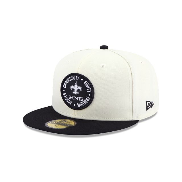 New Orleans Saints 2022 Inspire Change 59FIFTY Fitted Hat sold by New Era