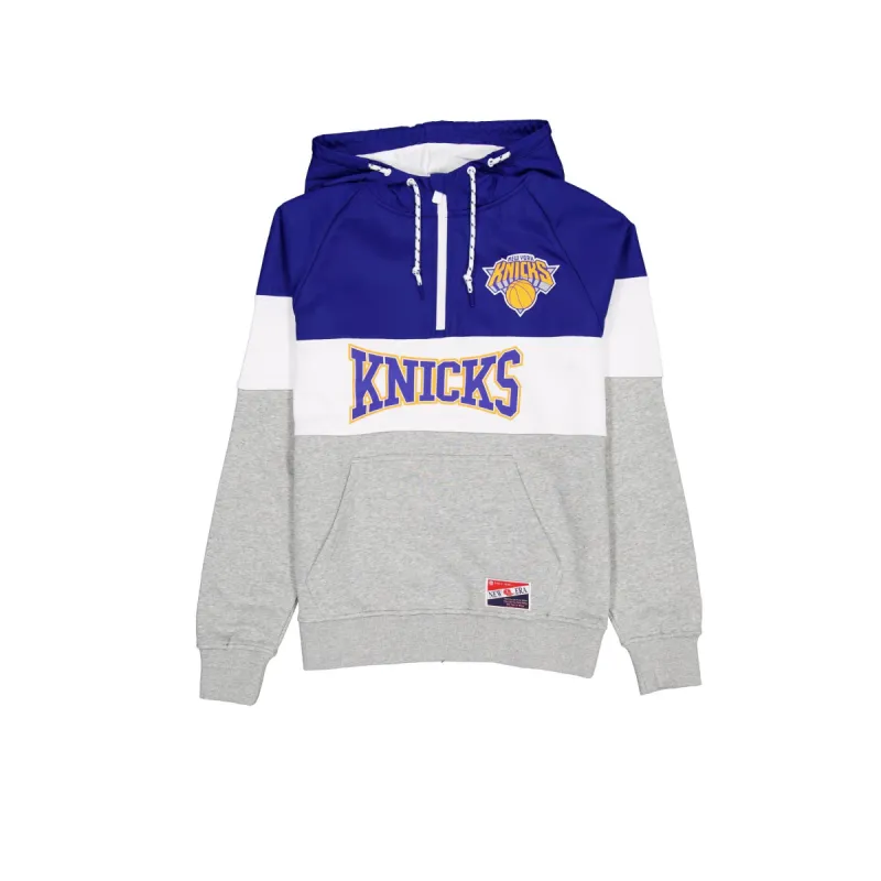 New York Knicks Throwback Color Block Hoodie sold by New Era