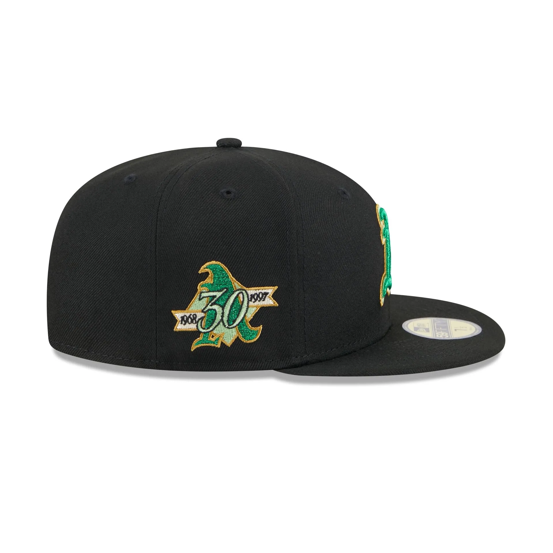 Oakland Athletics Metallic Green Pop 59FIFTY Fitted Hat sold by New Era product image thumbnail 4