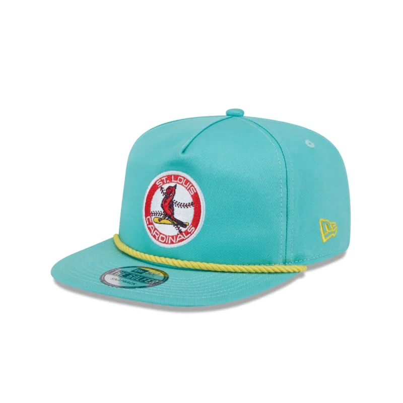 St. Louis Cardinals Clear Mint Golfer Hat sold by New Era