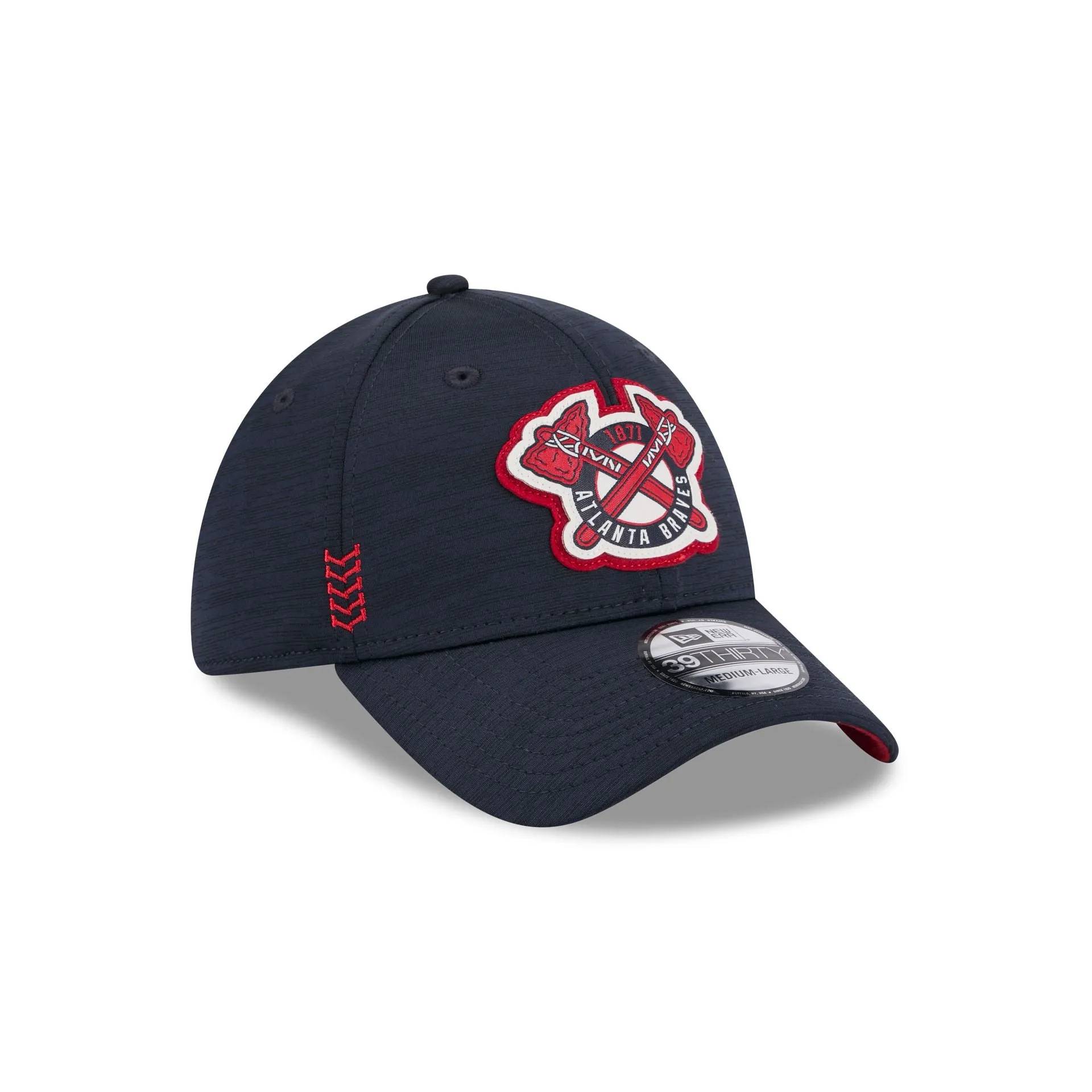 Atlanta Braves 2024 Clubhouse 39THIRTY Stretch Fit Hat sold by New Era product image thumbnail 3