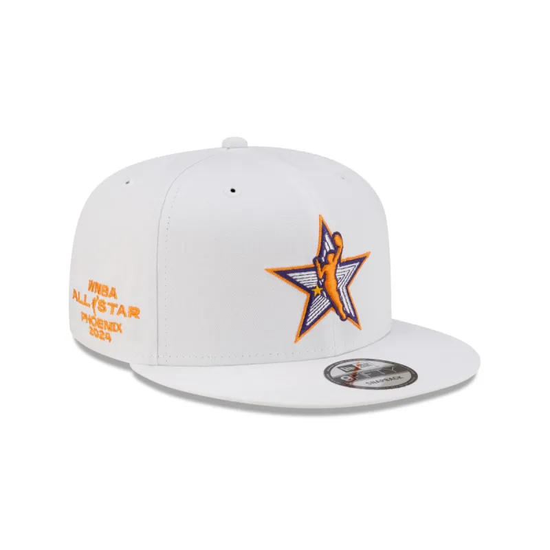 2024 WNBA All-Star Game White 9FIFTY Snapback Hat sold by New Era