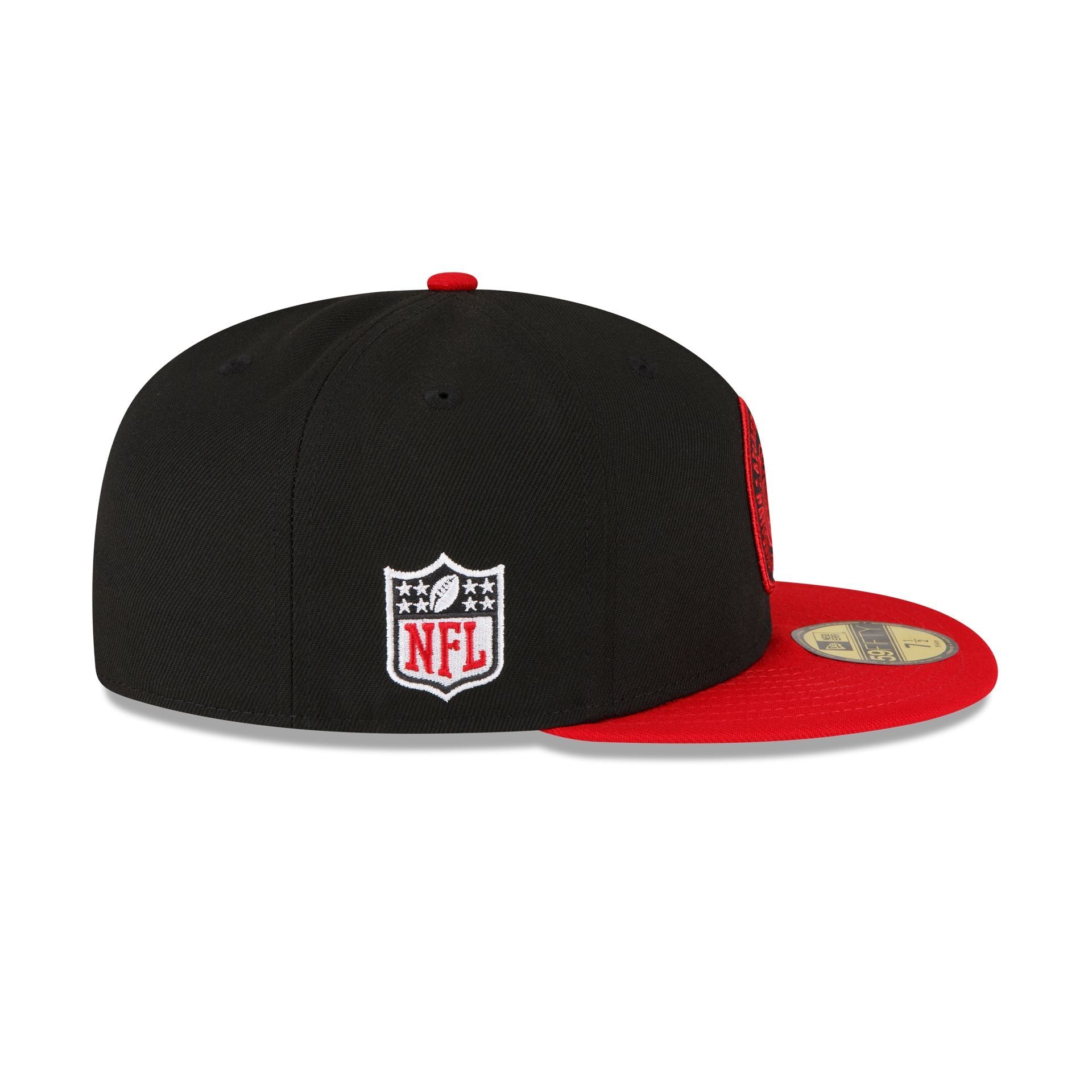 Atlanta Falcons 2023 Sideline Team Patch 59FIFTY Fitted Hat sold by New Era product image thumbnail 4
