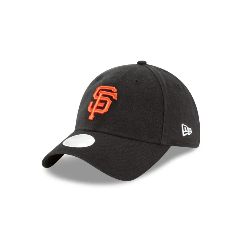 San Francisco Giants Women's Core Classic Black 9TWENTY Adjustable Hat sold by New Era