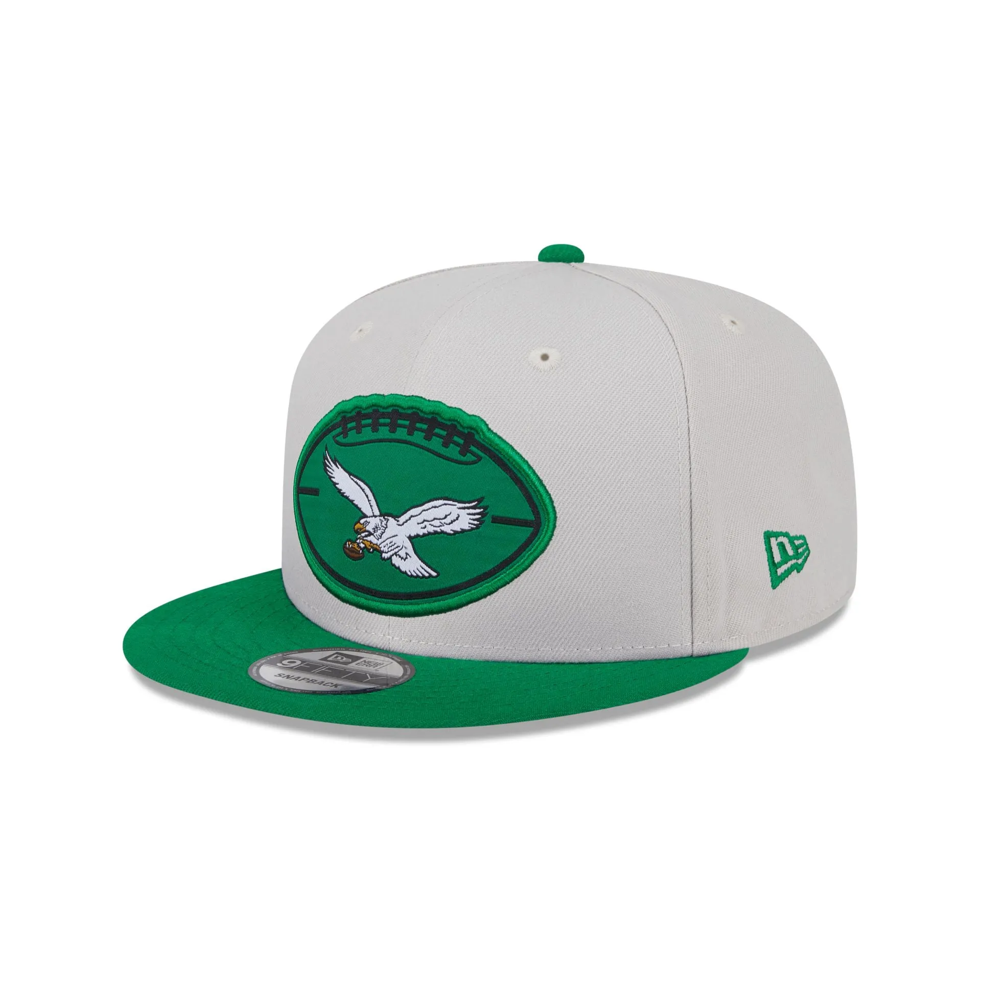 Philadelphia Eagles 2024 Historic Sideline 9FIFTY Snapback Hat sold by New Era