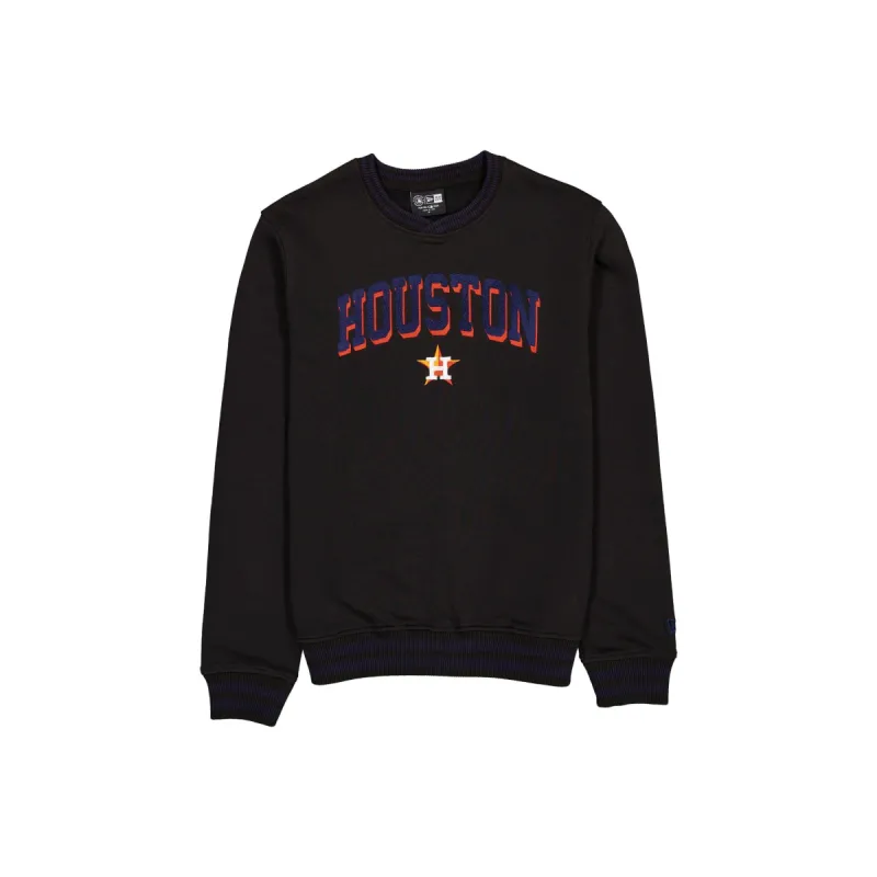 Houston Astros Sport Night Black Crewneck sold by New Era