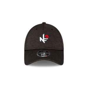 New Era Golf Black 9FORTY Stretch-Snap Hat sold by New Era