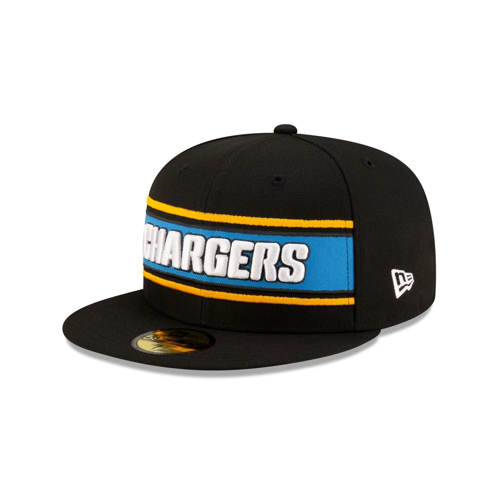 Los Angeles Chargers 2024 Sideline Black 59FIFTY Fitted Hat sold by New Era product image thumbnail 3