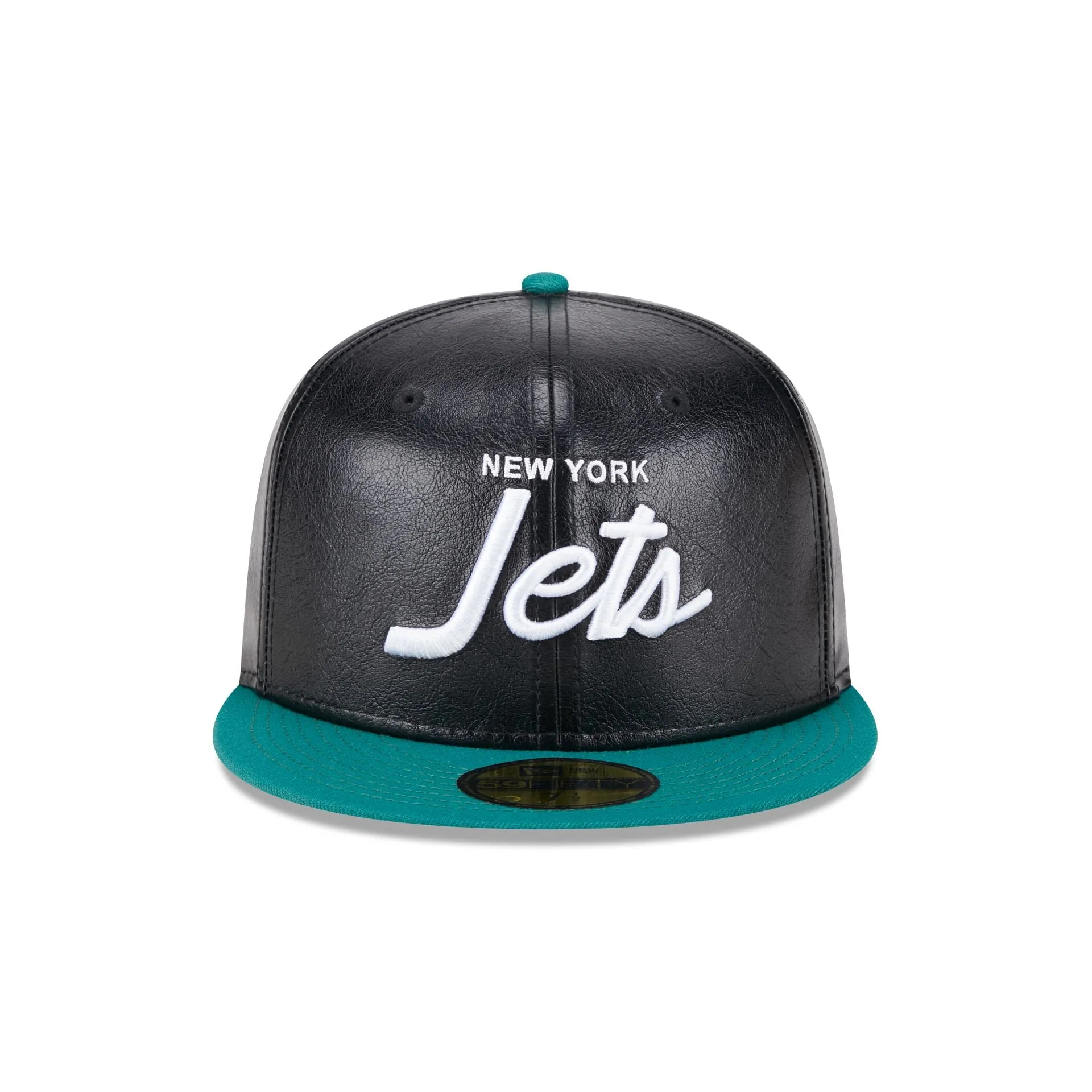 New York Jets Faux Leather Crown 59FIFTY Fitted Hat sold by New Era product image thumbnail 2