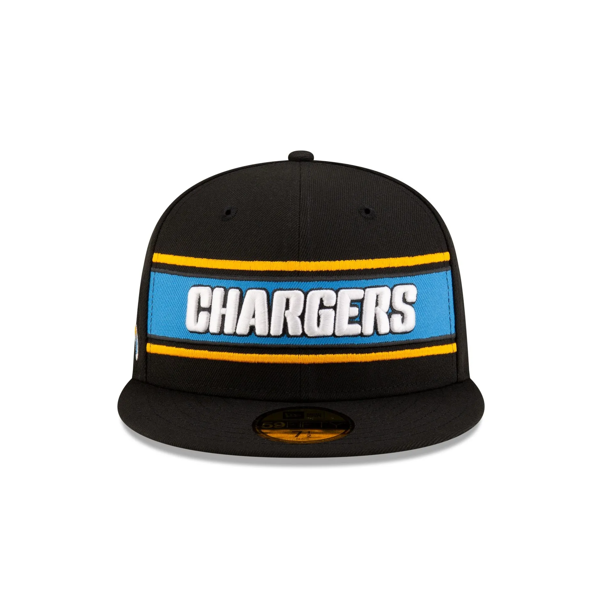Los Angeles Chargers 2024 Sideline Black 59FIFTY Fitted Hat sold by New Era product image thumbnail 2