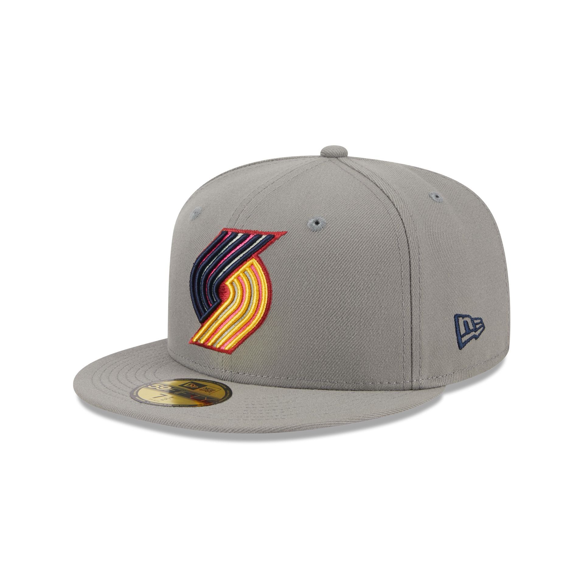 Portland Trail Blazers Color Pack Gray 59FIFTY Fitted Hat sold by New Era product image thumbnail 3