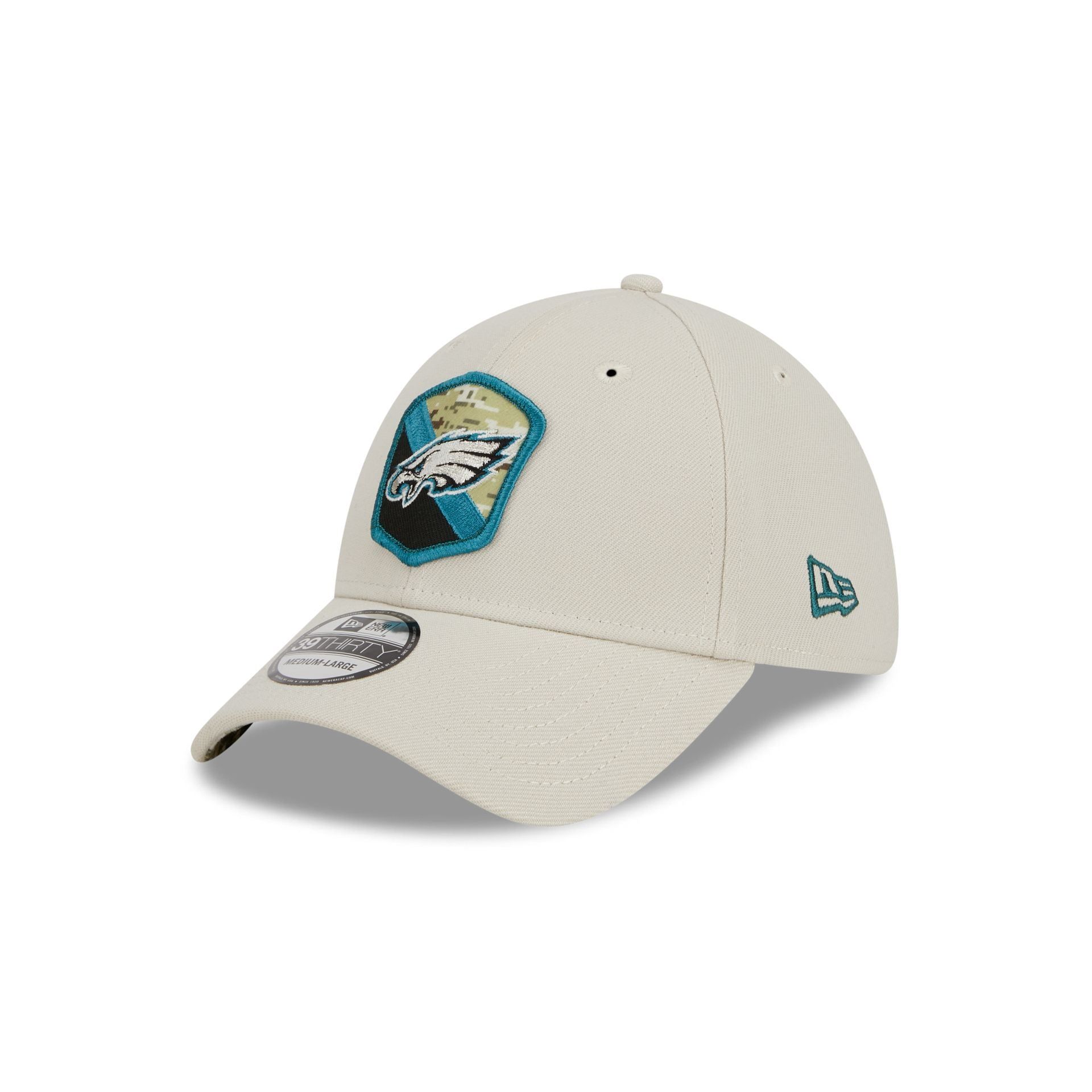 Philadelphia Eagles 2023 Salute to Service 39THIRTY Stretch Fit Hat sold by New Era product image thumbnail 3