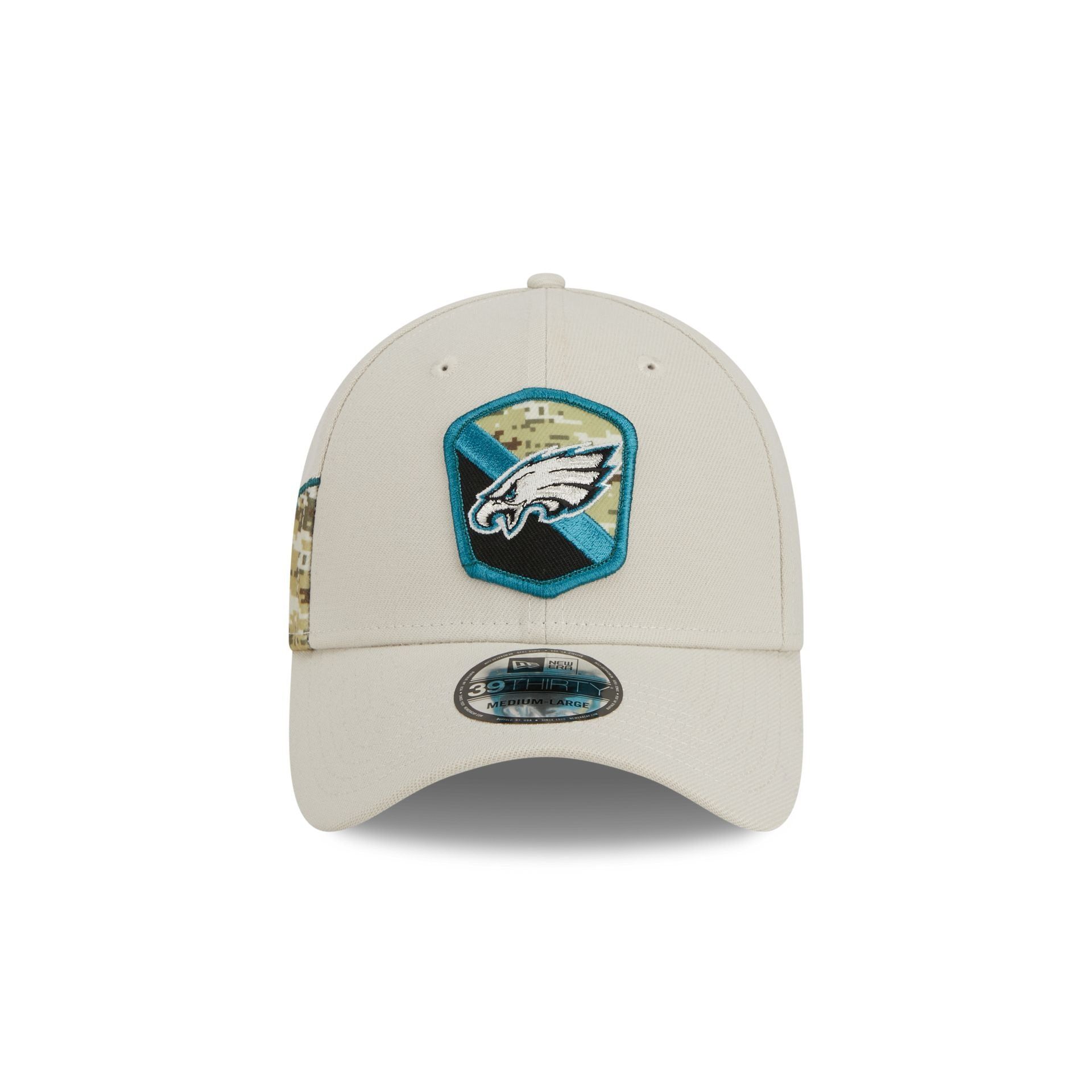 Philadelphia Eagles 2023 Salute to Service 39THIRTY Stretch Fit Hat sold by New Era product image thumbnail 2