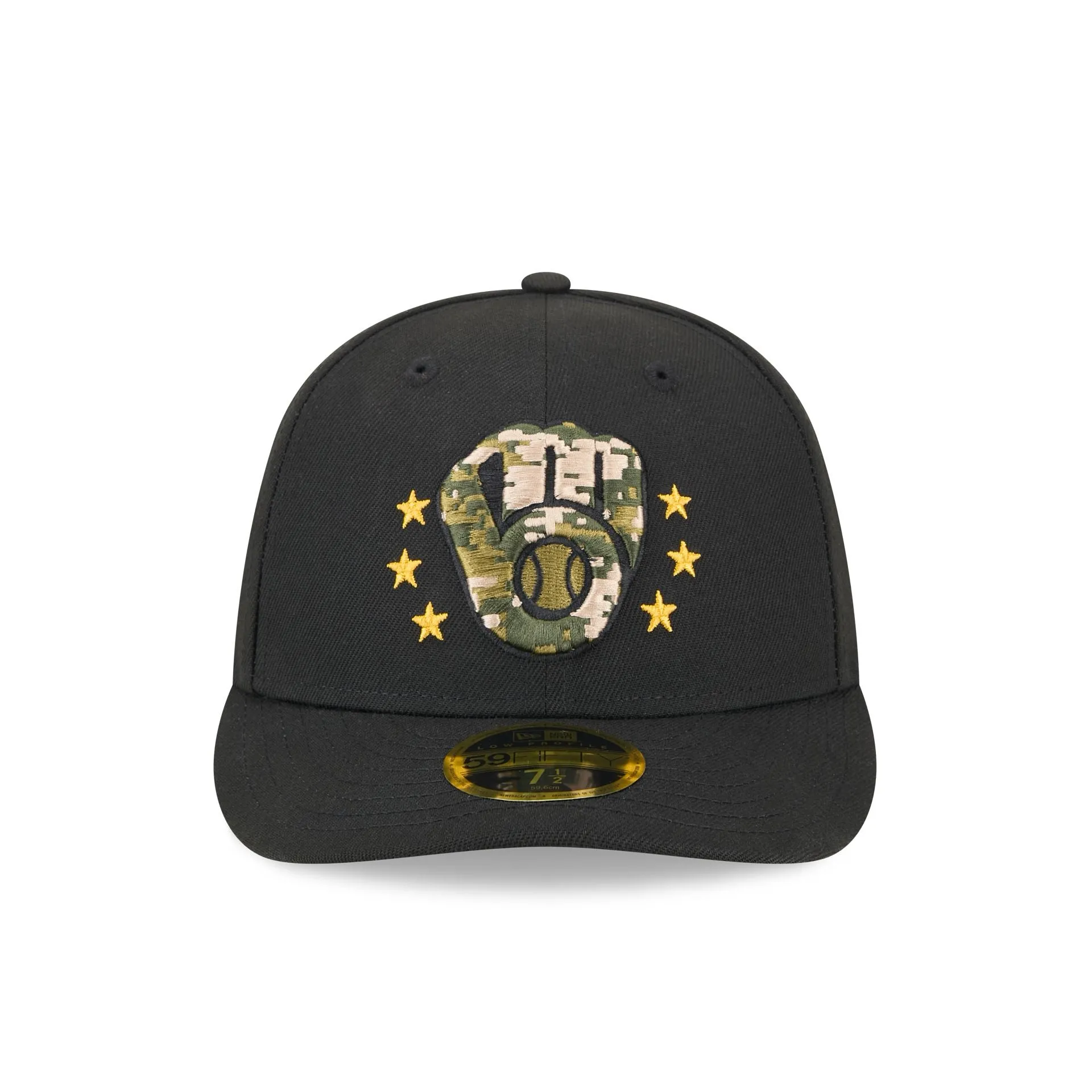 Milwaukee Brewers Armed Forces Day 2024 Low Profile 59FIFTY Fitted Hat sold by New Era product image thumbnail 2