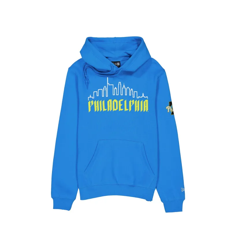 Philadelphia Phillies City Connect Blue Hoodie sold by New Era