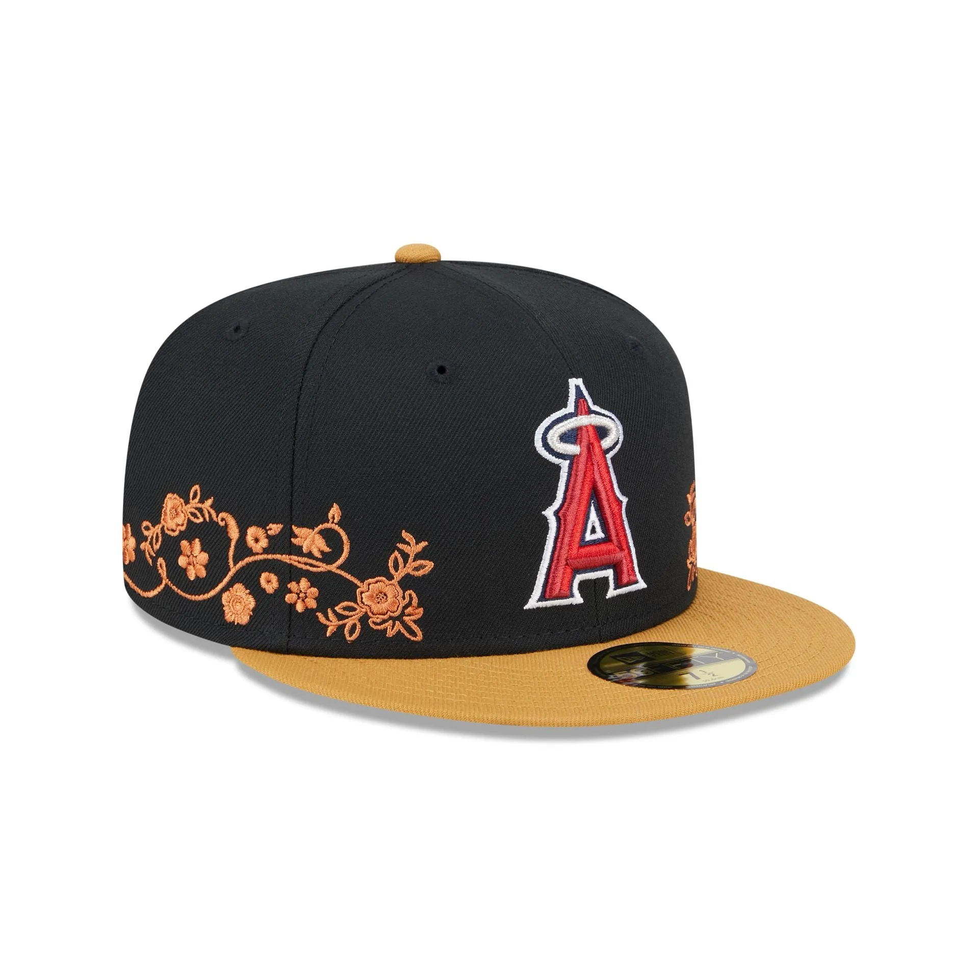 Los Angeles Angels Floral Vine 59FIFTY Fitted Hat sold by New Era product image thumbnail 3
