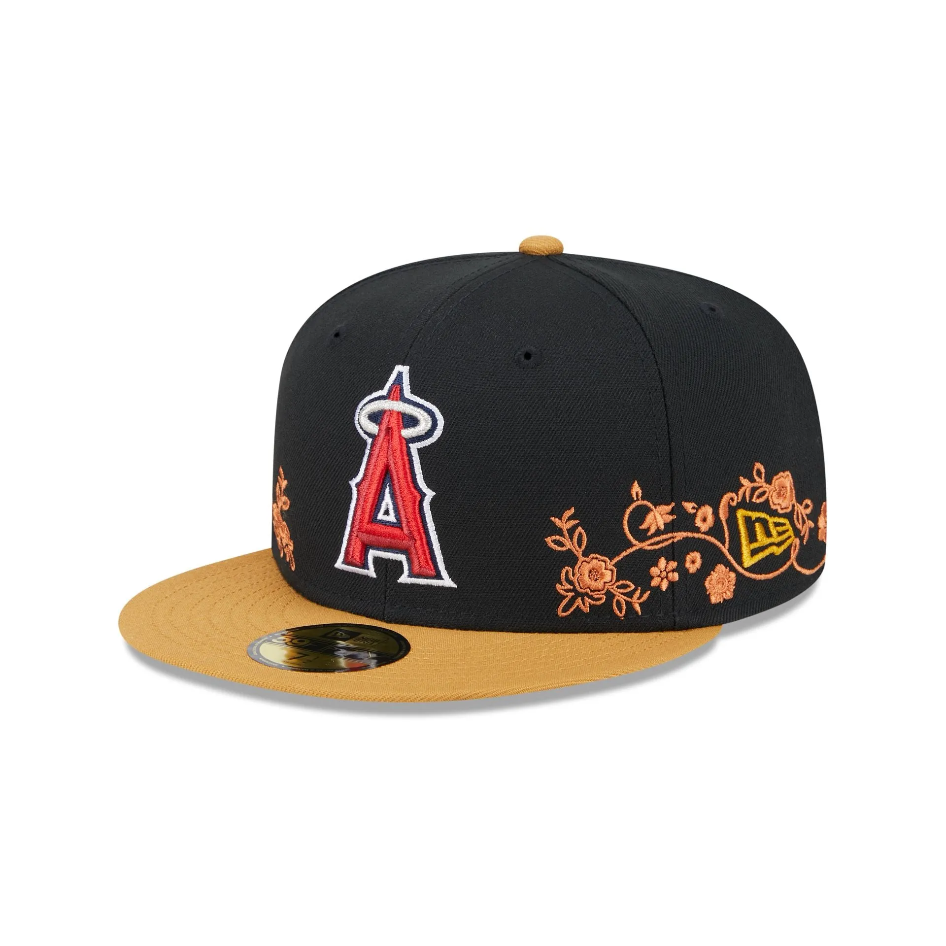 Los Angeles Angels Floral Vine 59FIFTY Fitted Hat sold by New Era