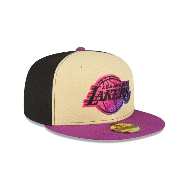 Los Angeles Lakers Tri-Color 59FIFTY Fitted Hat sold by New Era product image thumbnail 3