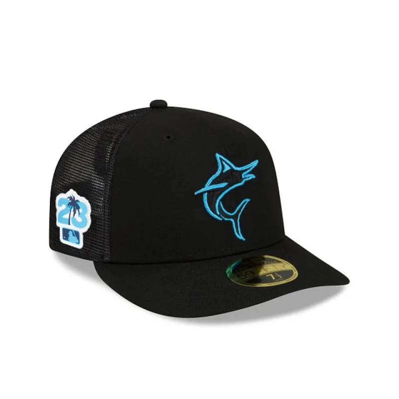 Miami Marlins 2023 Spring Training Low Profile 59FIFTY Fitted Hat sold by New Era