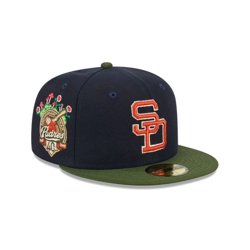 San Diego Padres Sprouted 59FIFTY Fitted Hat sold by New Era
