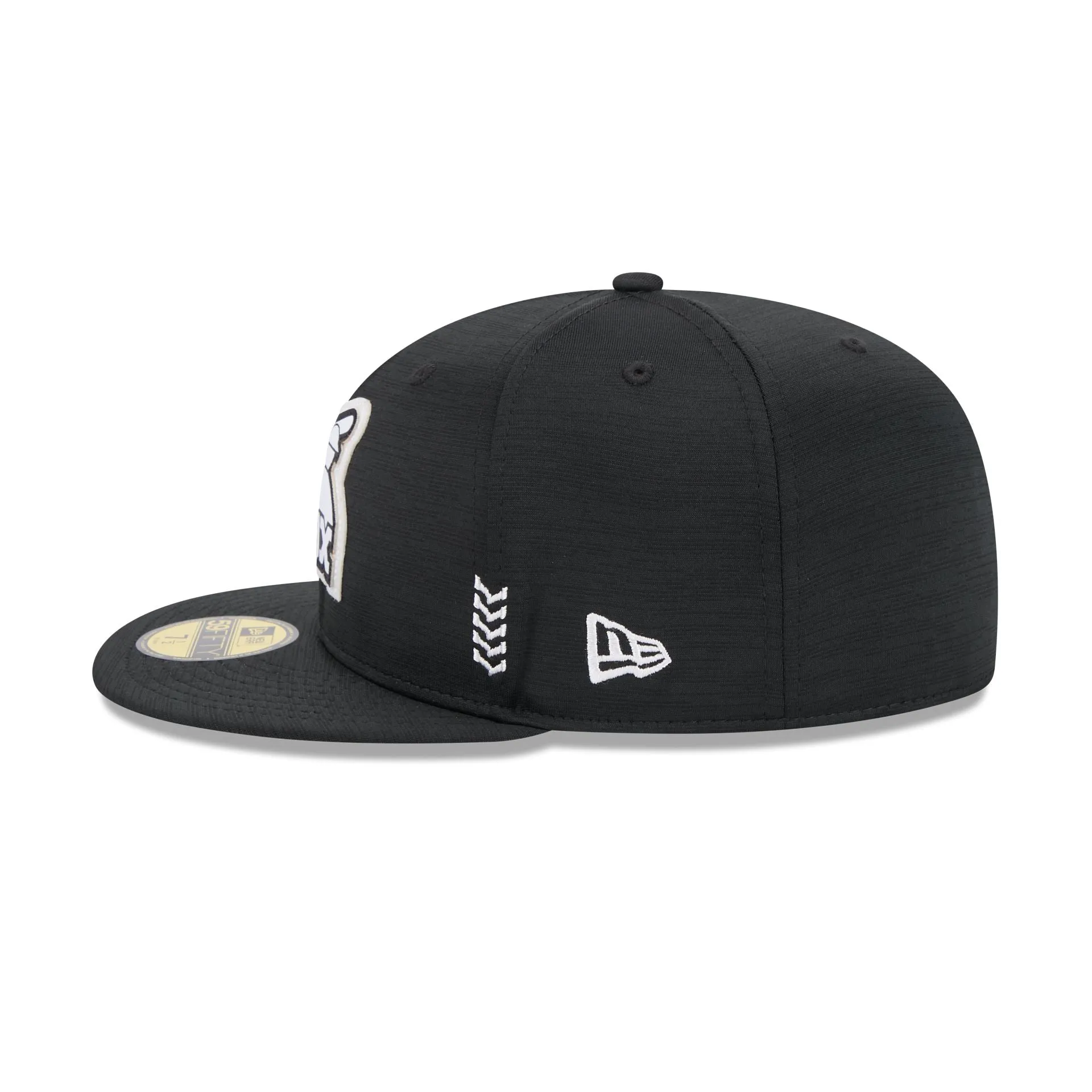 Chicago White Sox 2024 Clubhouse Black 59FIFTY Fitted Hat sold by New Era product image thumbnail 4