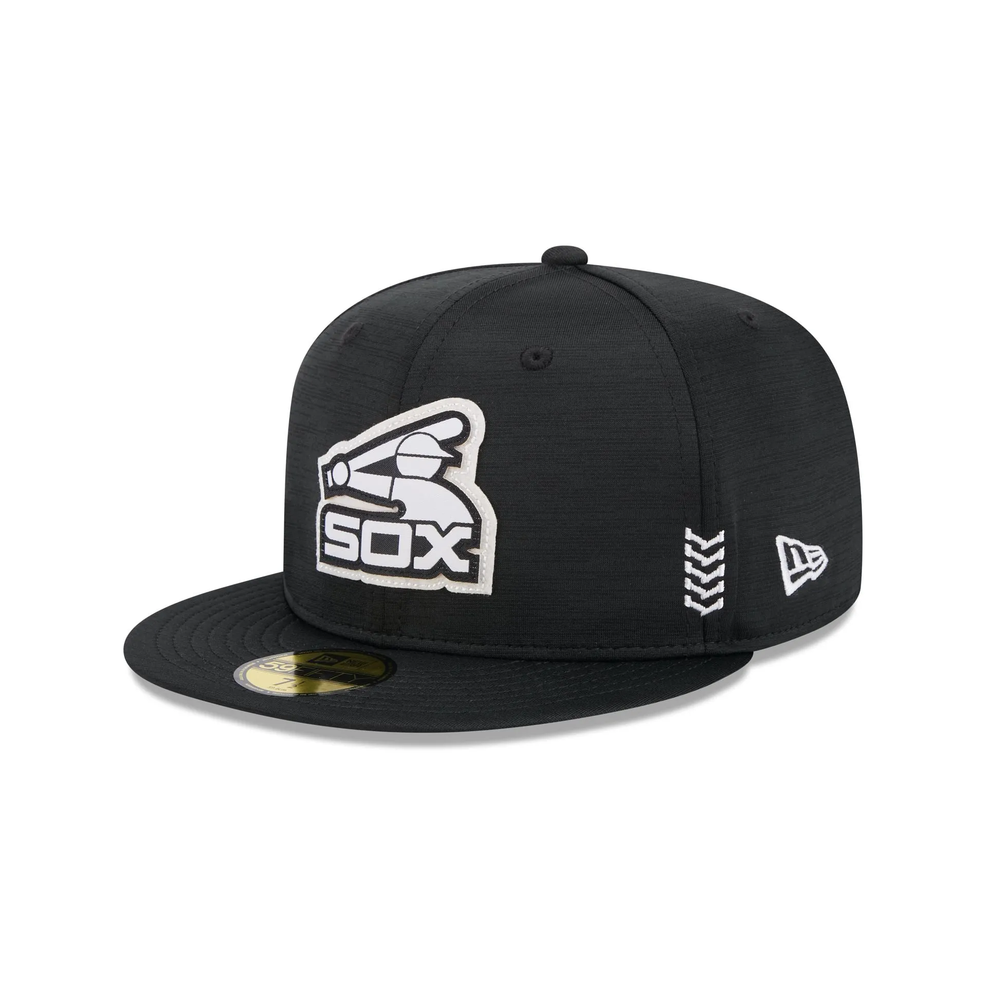 Chicago White Sox 2024 Clubhouse Black 59FIFTY Fitted Hat sold by New Era