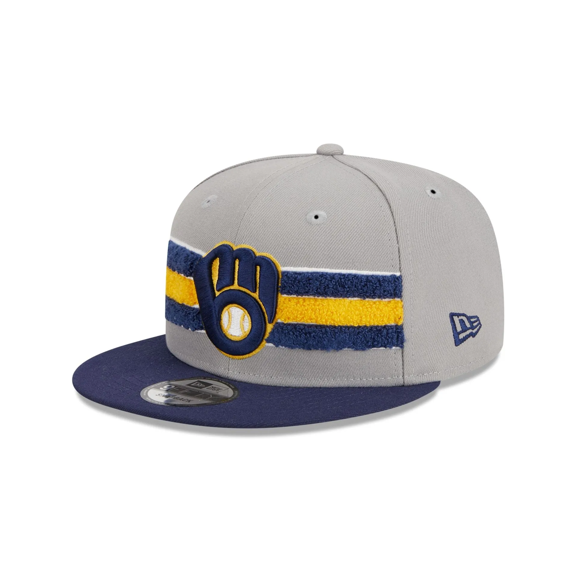 Milwaukee Brewers Lift Pass 9FIFTY Snapback Hat sold by New Era