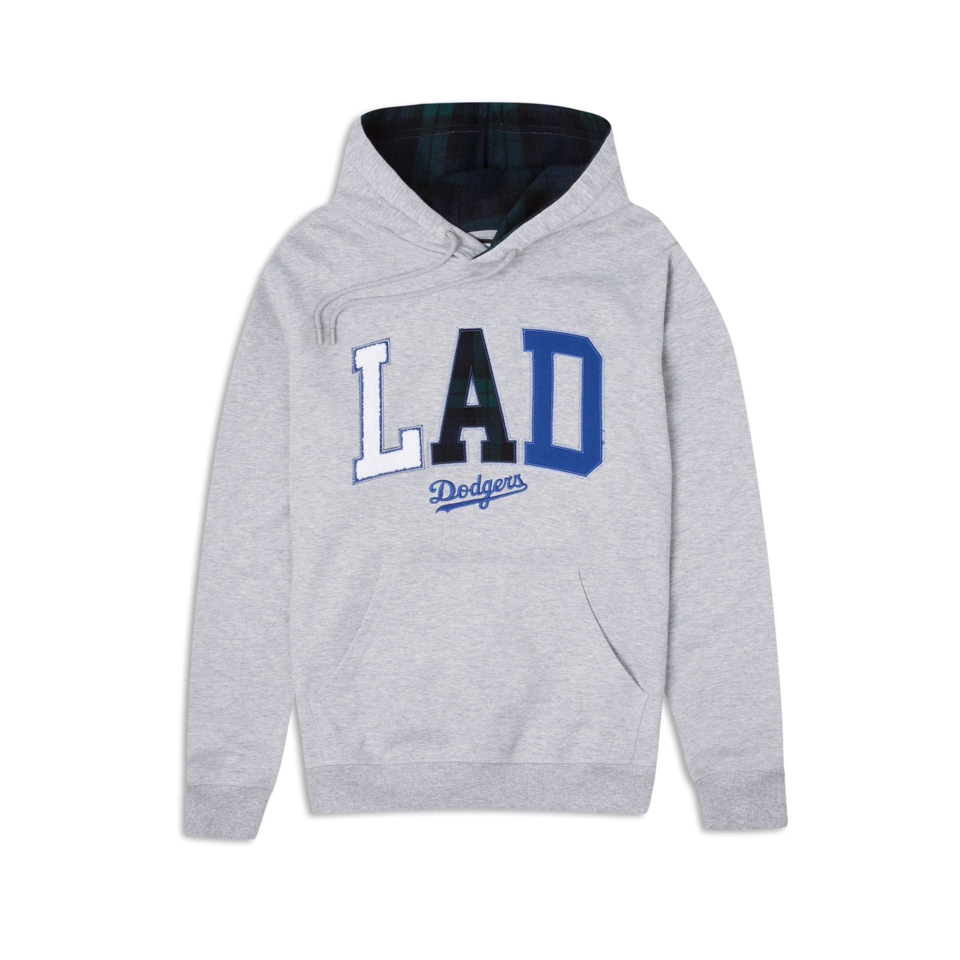 Los Angeles Dodgers Plaid Hoodie sold by New Era
