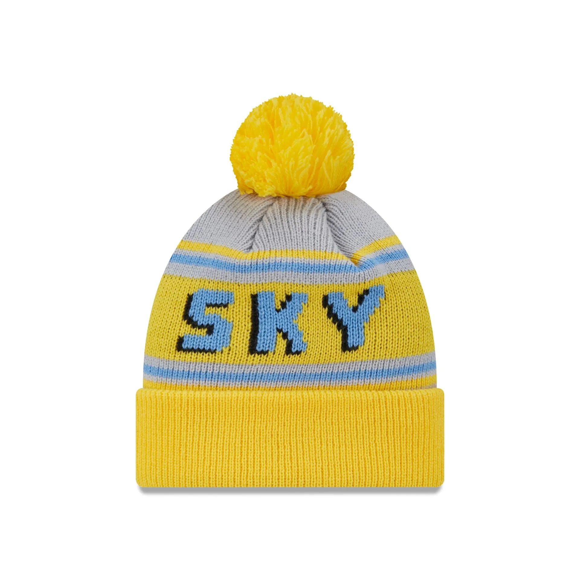 Chicago Sky 2024 Team Pom Knit Hat sold by New Era product image thumbnail 2