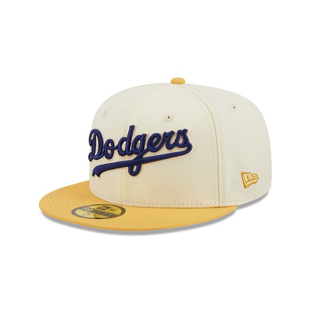 Los Angeles Dodgers Cooperstown Chrome 59FIFTY Fitted Hat sold by New Era product image thumbnail 3
