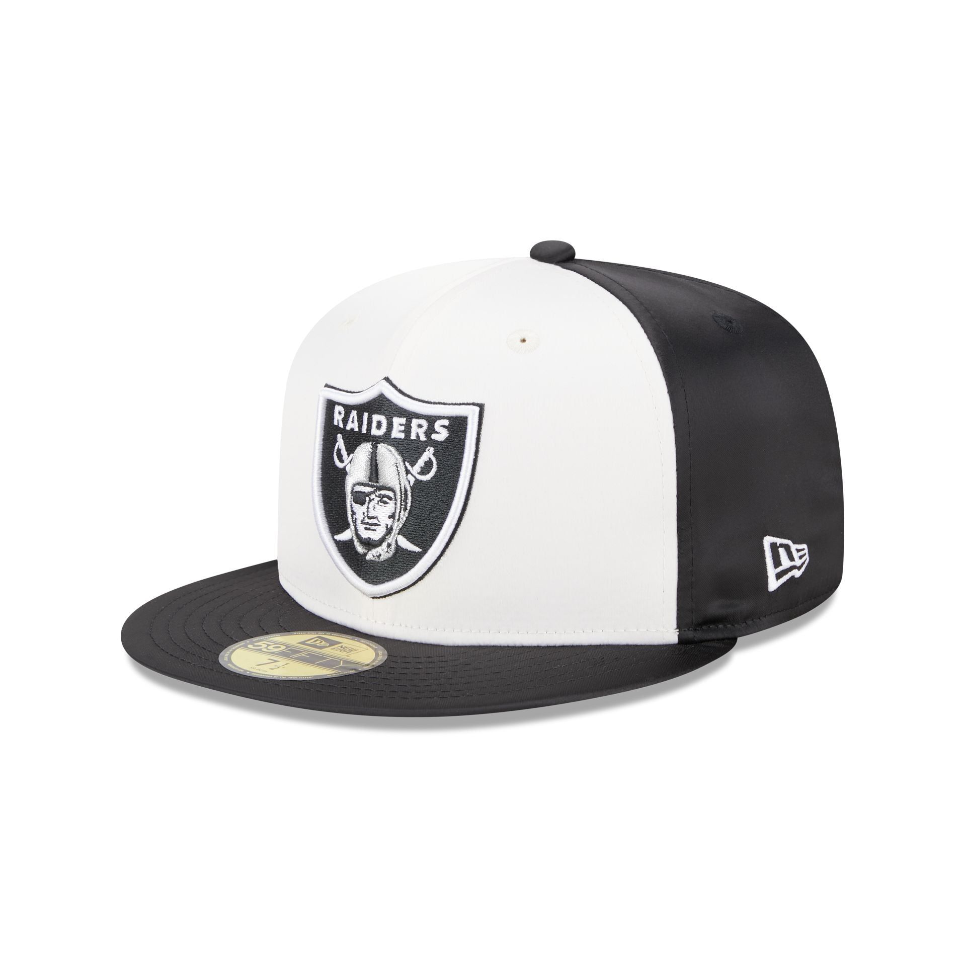 Las Vegas Raiders Throwback Satin 59FIFTY Fitted Hat sold by New Era product image thumbnail 3