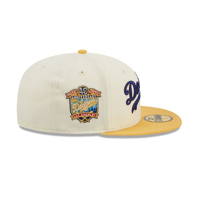 Los Angeles Dodgers Cooperstown Chrome 59FIFTY Fitted Hat sold by New Era product image thumbnail 4