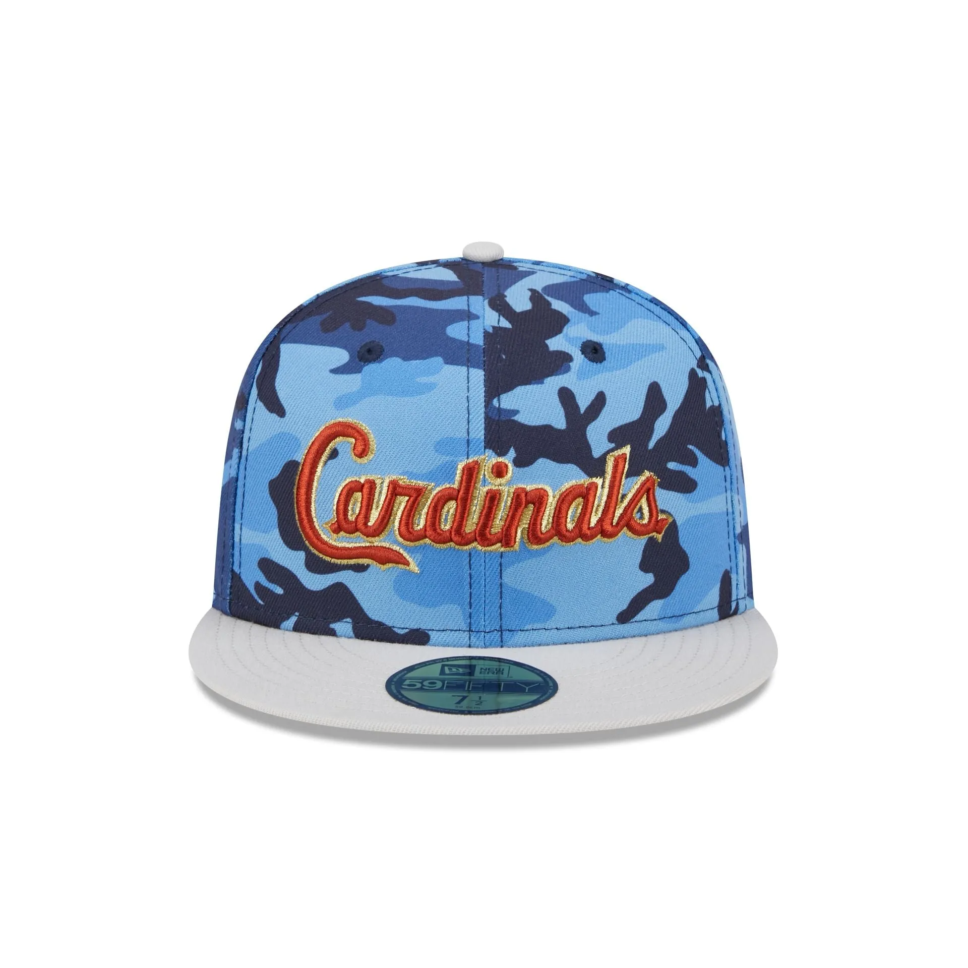 St. Louis Cardinals Blue Camo 59FIFTY Fitted Hat sold by New Era product image thumbnail 2