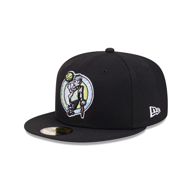 Boston Celtics Color Pack Black 59FIFTY Fitted Hat sold by New Era product image thumbnail 3