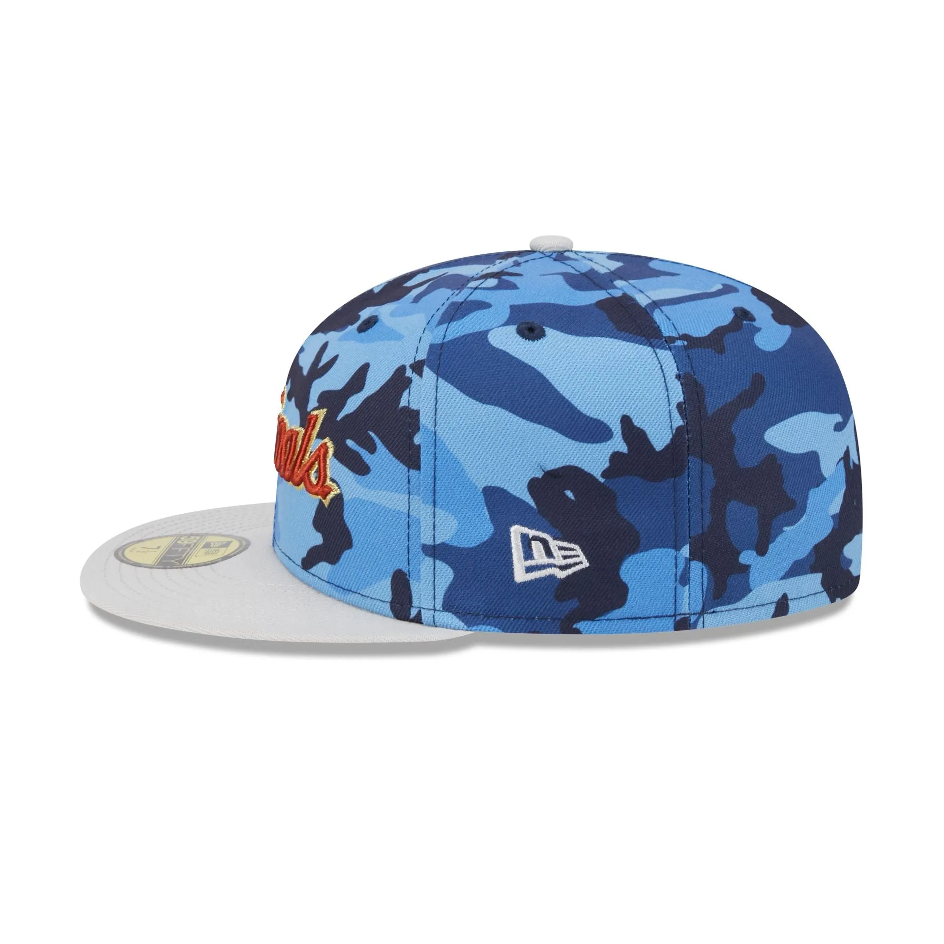 St. Louis Cardinals Blue Camo 59FIFTY Fitted Hat sold by New Era product image thumbnail 5