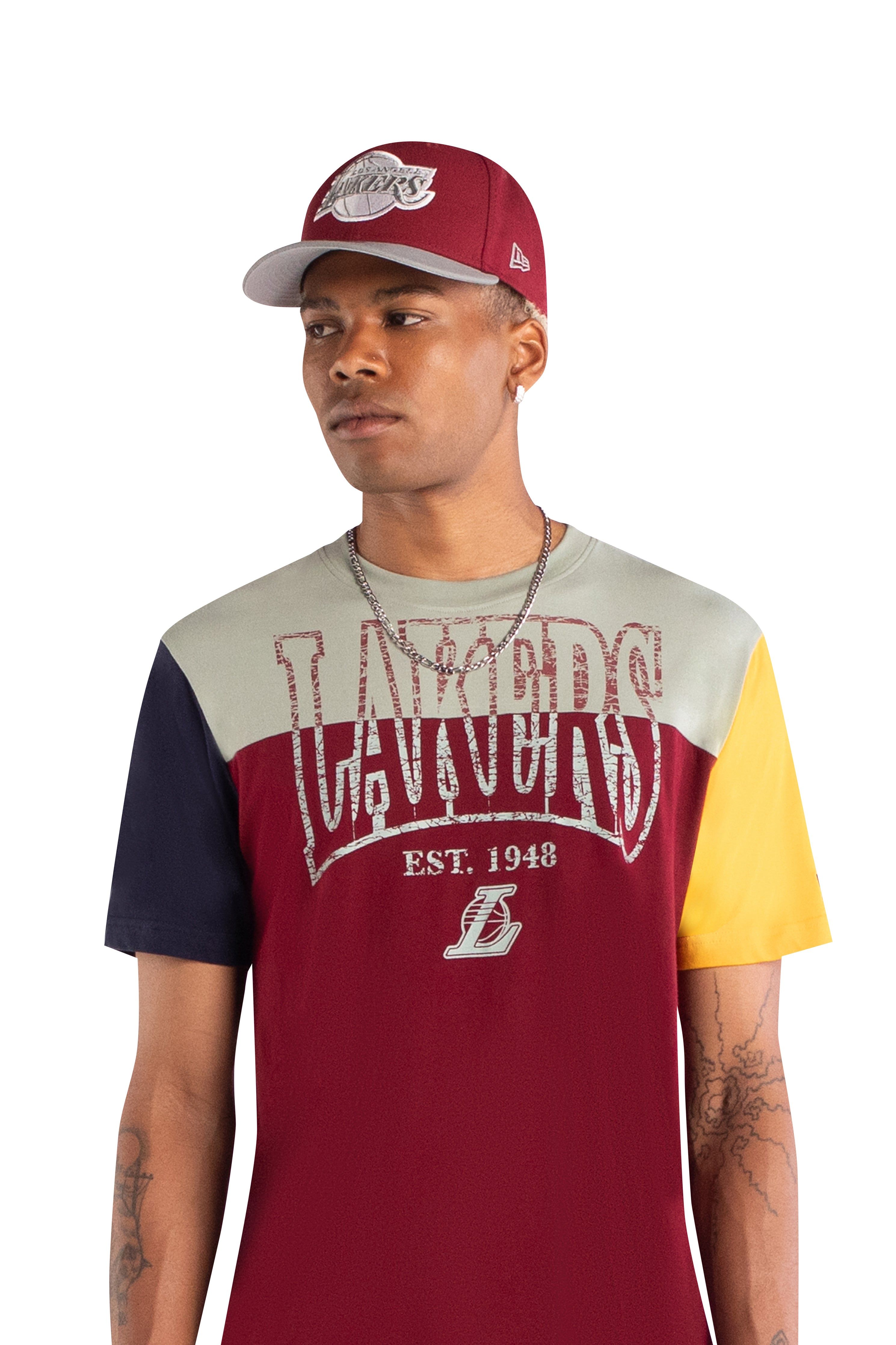 Los Angeles Lakers Color Pack T-Shirt sold by New Era