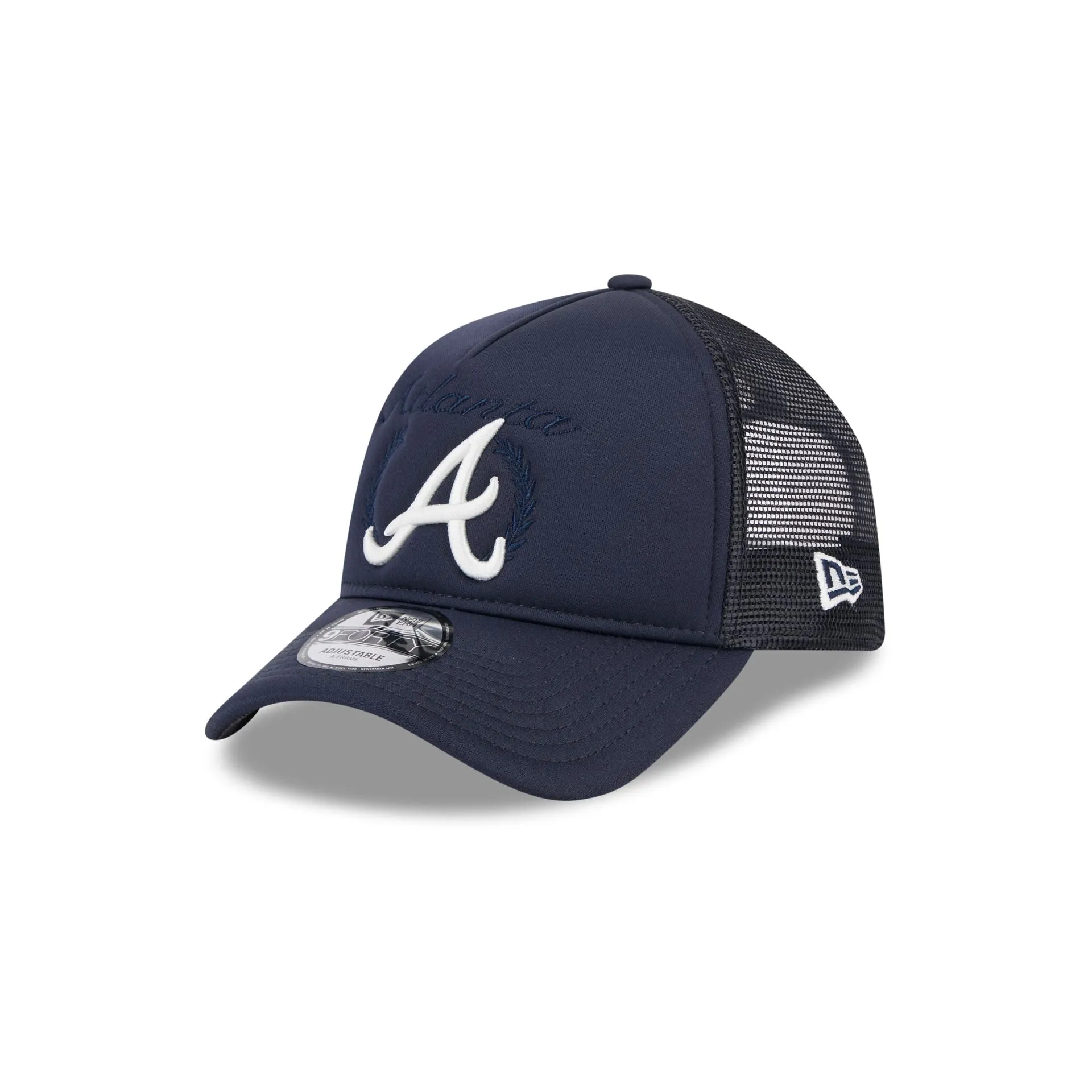 Atlanta Braves Fairway 9FORTY A-Frame Snapback Hat sold by New Era