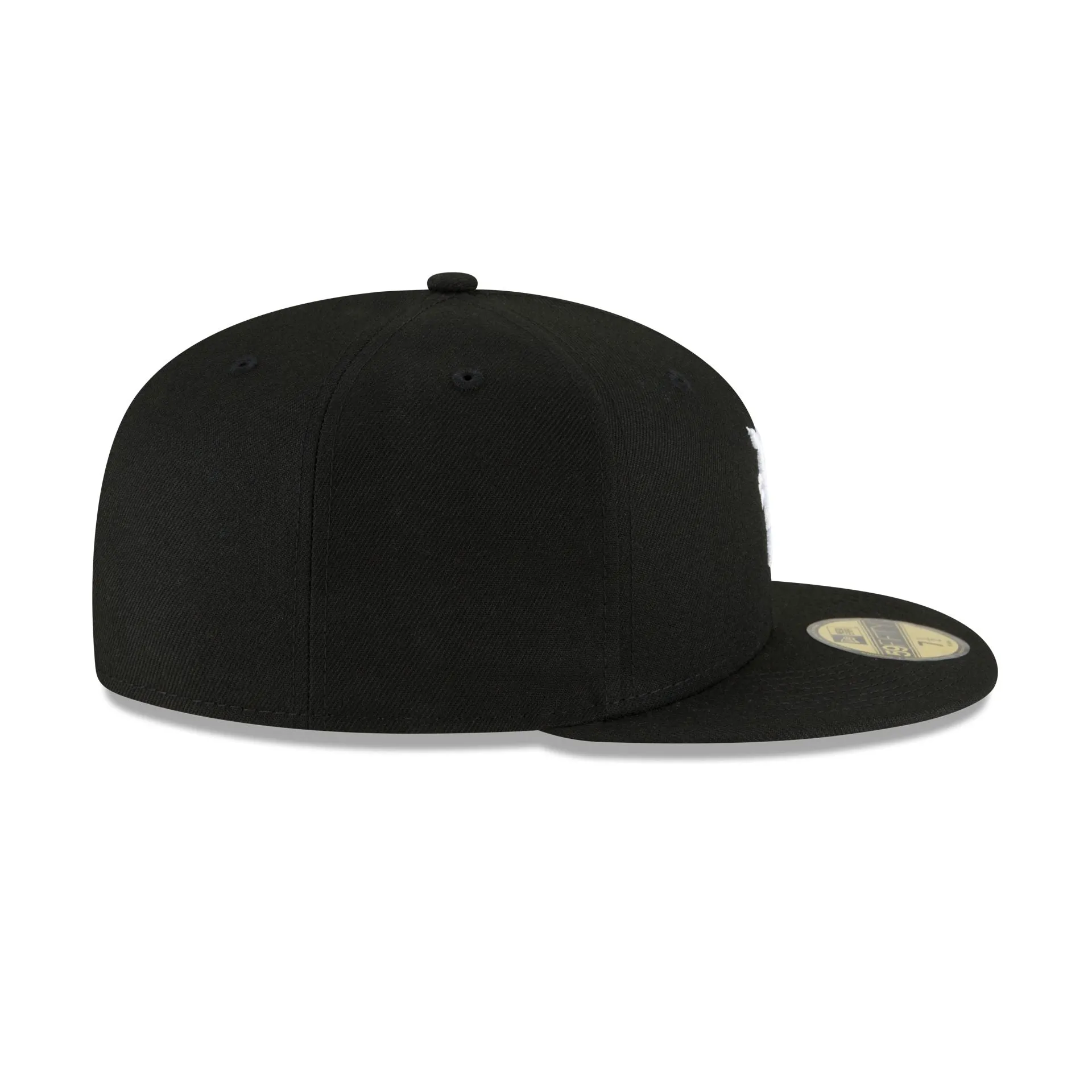 Detroit Tigers Basic Black and White 59FIFTY Fitted Hat sold by New Era product image thumbnail 5